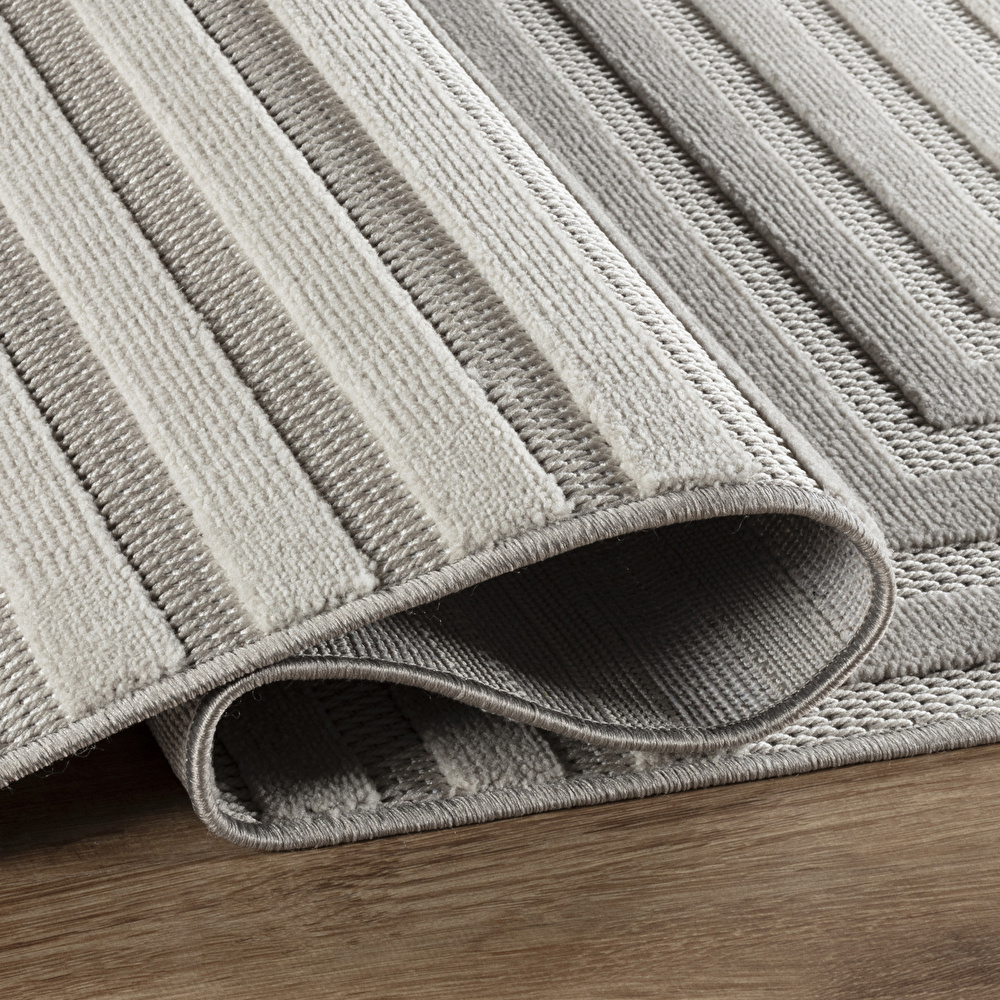 Kaşmir Halı İskandinav Rune Gray 200x290 Cm görseli 5