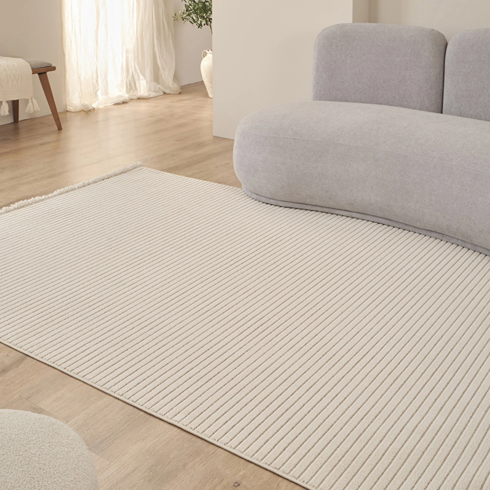 Kaşmir Halı İskandinav Nora Beige 80x300 Cm görseli 1
