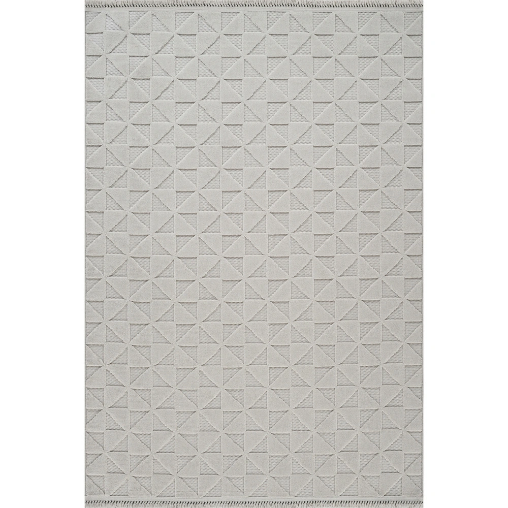 Kaşmir Halı İskandinav Ruben Gray 80x300 cm görseli 2