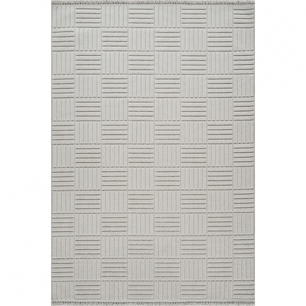 Kaşmir Halı İskandinav Maja Gray 200x290 cm görseli 2