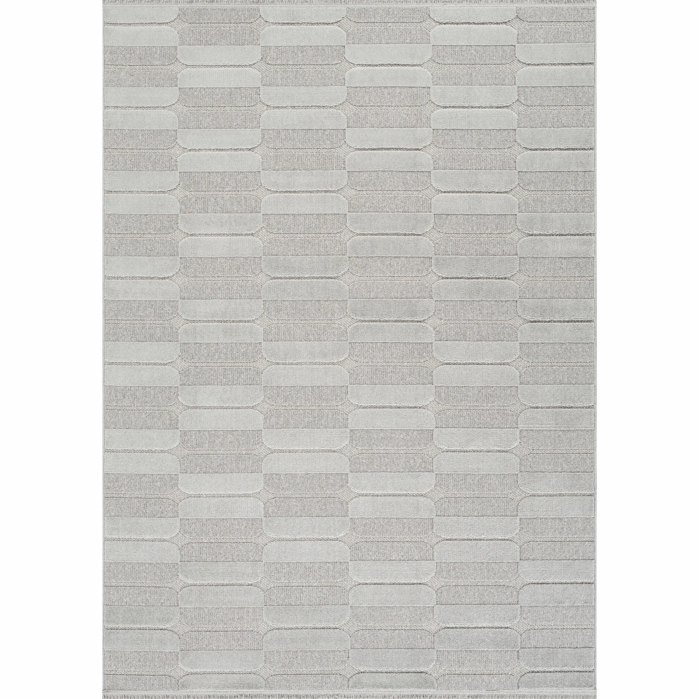 Kaşmir Halı İskandinav Otto Grey 80x300 cm görseli 2