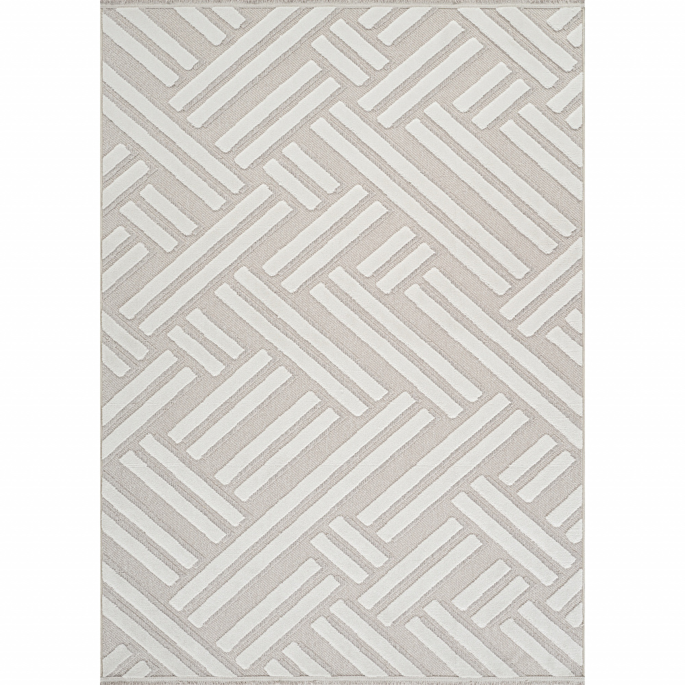Kaşmir Halı İskandinav Frida Beige 80x150 cm görseli 2