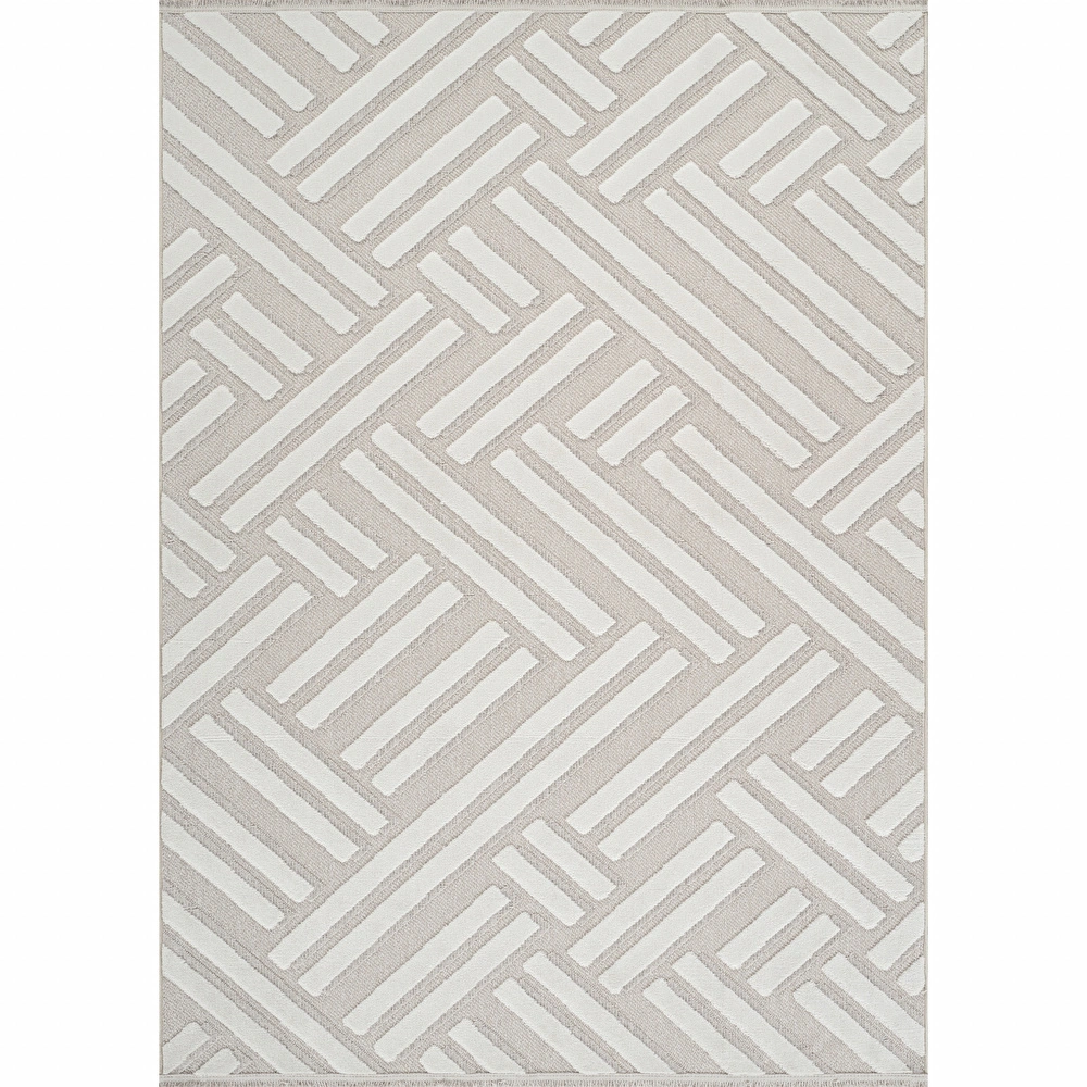 Kaşmir Halı İskandinav Frida Beige 80x300 cm görseli 2