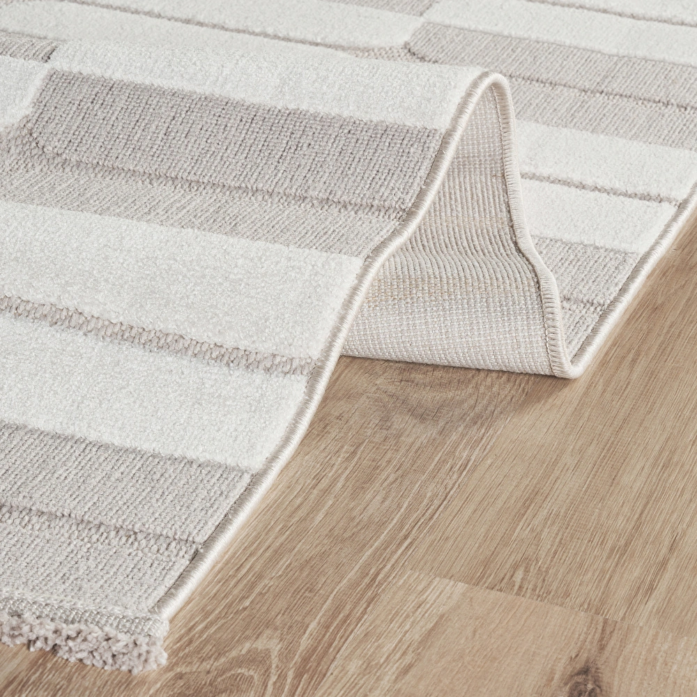 Kaşmir Halı İskandinav Otto Beige 200x290 cm görseli 5