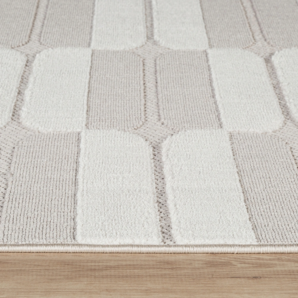 Kaşmir Halı İskandinav Otto Beige 200x290 cm görseli 6