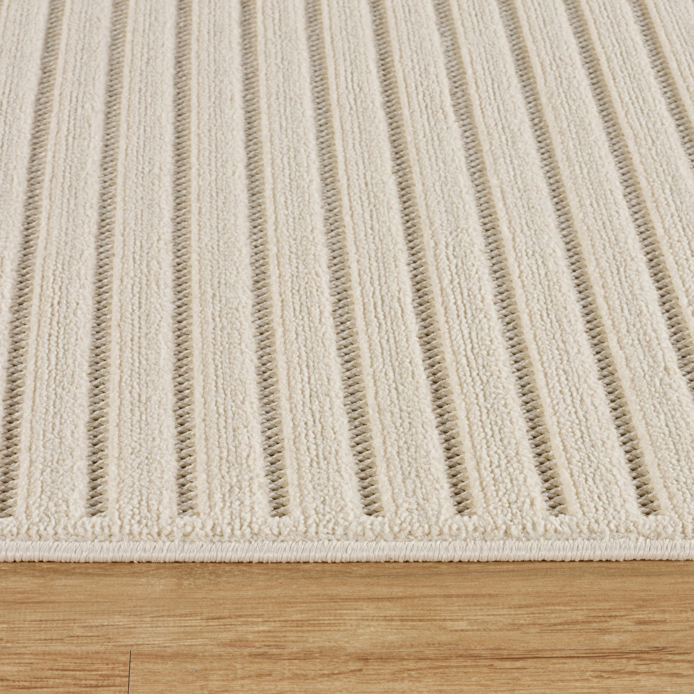 Kaşmir Halı İskandinav Tyra White 100x200 cm görseli 6