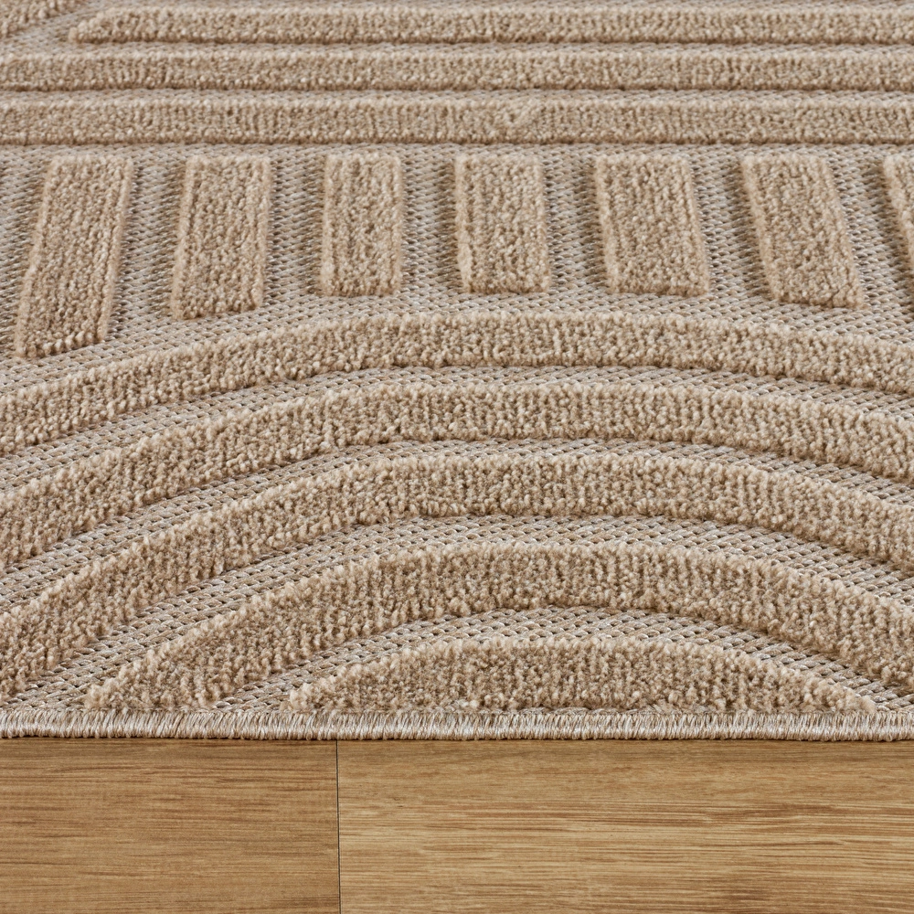 Kaşmir Halı İskandinav Rune Beige 80x150 cm görseli 6