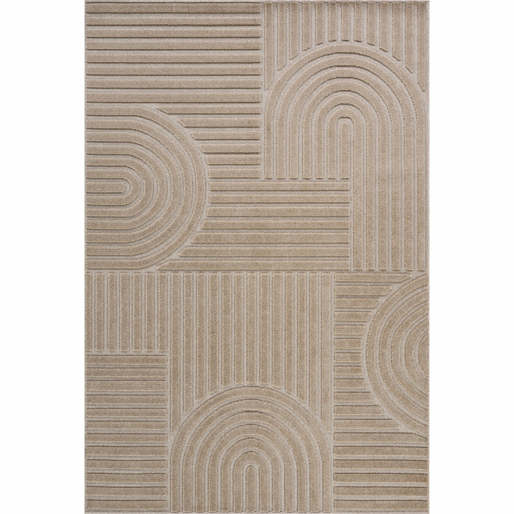Kaşmir Halı İskandinav Rune Beige 100x300 cm görseli 2
