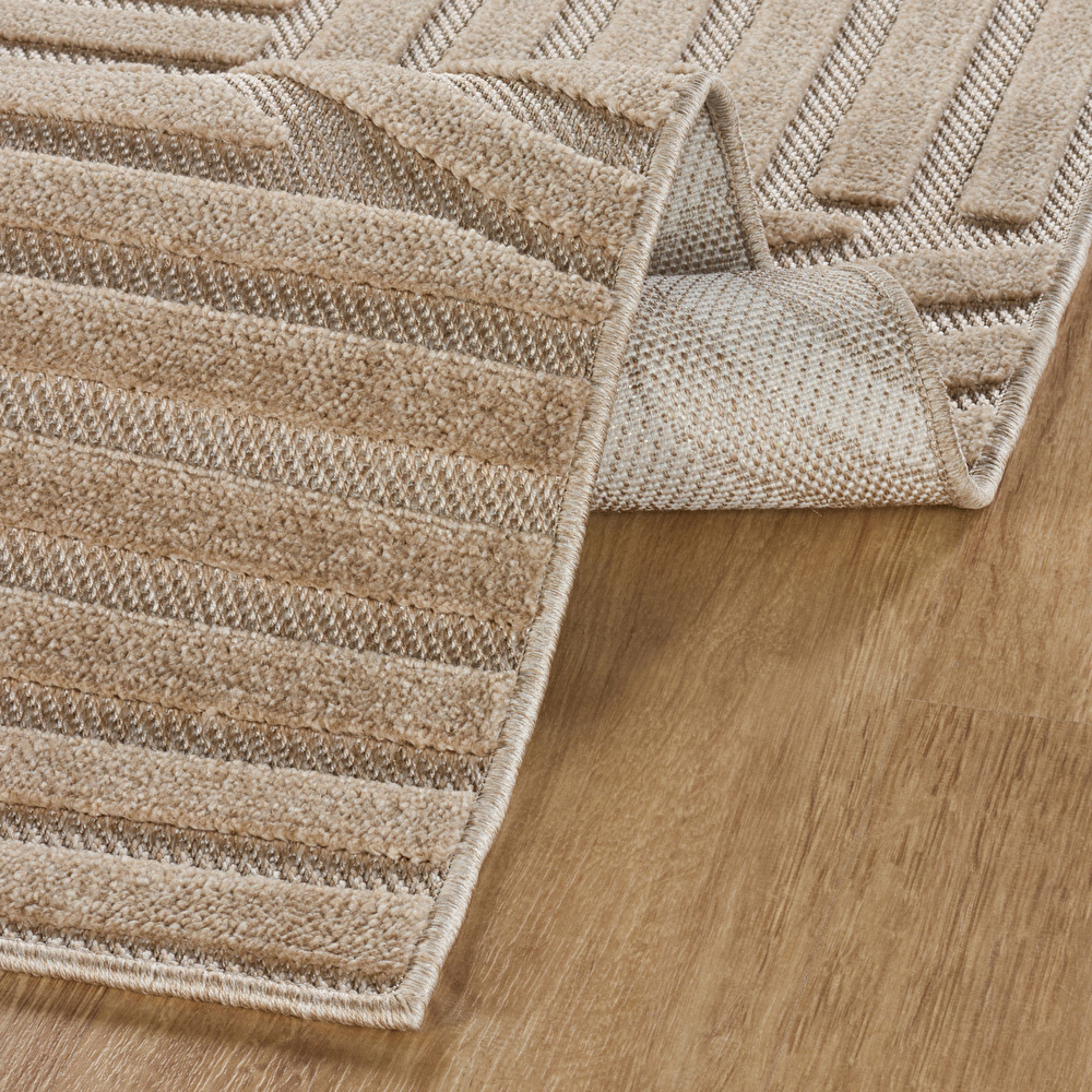 Kaşmir Halı İskandinav Rune Beige 200x290 cm görseli 5