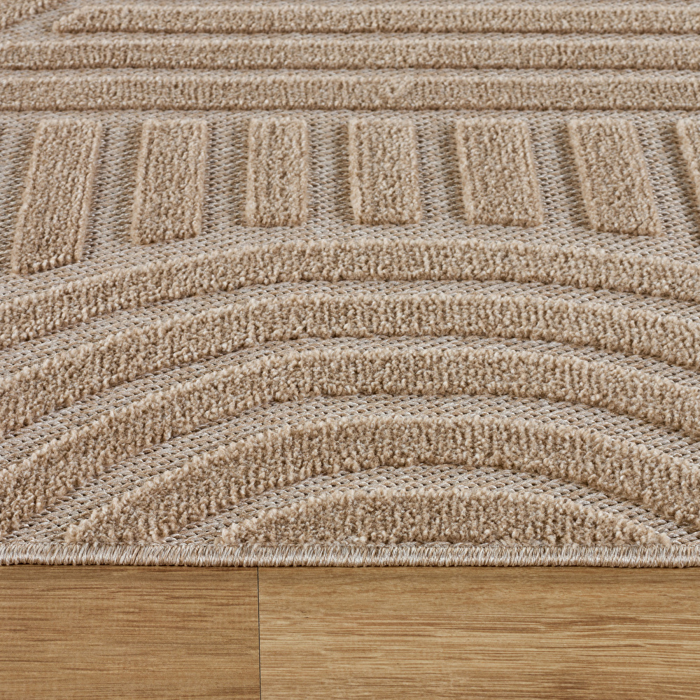 Kaşmir Halı İskandinav Rune Beige 200x290 cm görseli 6