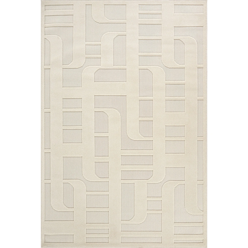 Kaşmir Halı İskandinav Tora White 200x290 cm görseli 2