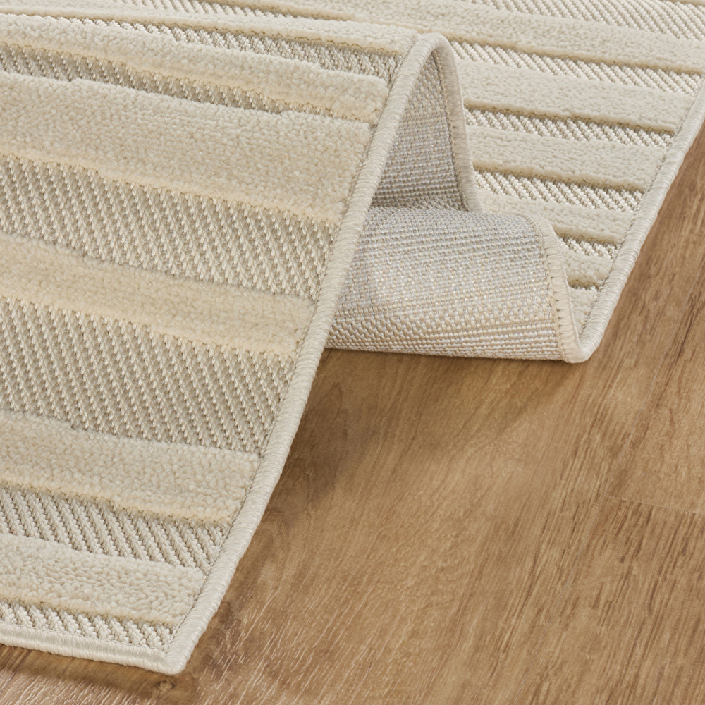 Kaşmir Halı İskandinav Frode White 200x290 cm görseli 6