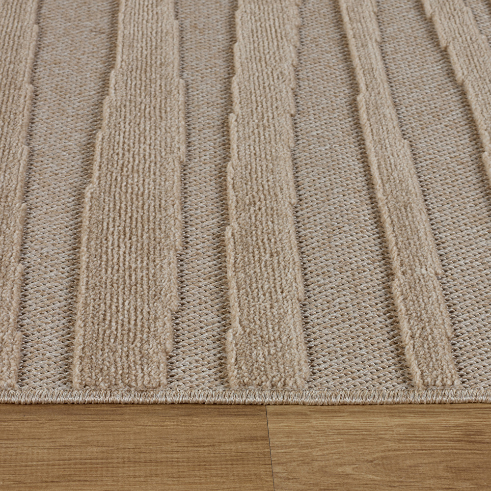 Kaşmir Halı İskandinav Frode Beige 80x150 cm görseli 5
