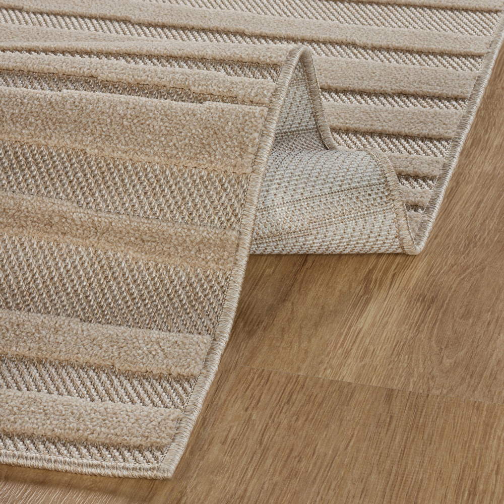 Kaşmir Halı İskandinav Frode Beige 80x150 cm görseli 6