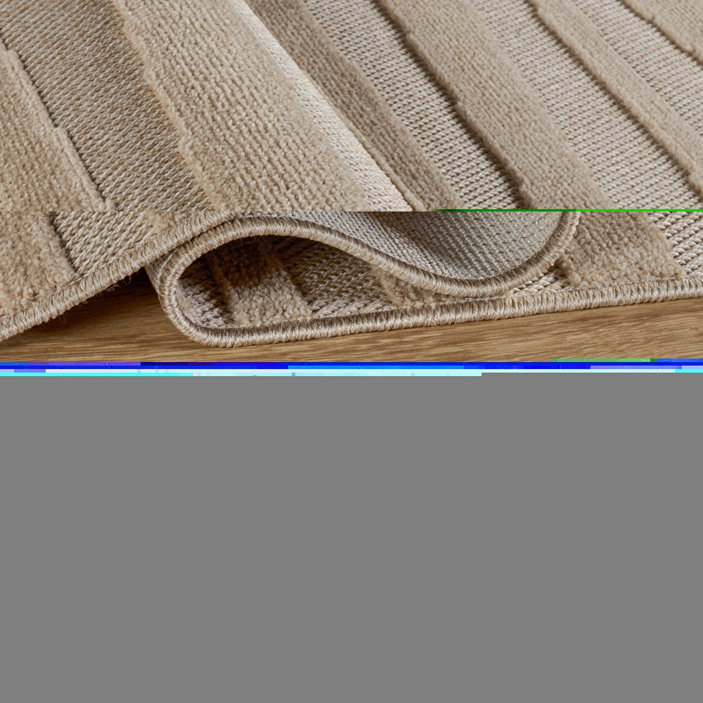 Kaşmir Halı İskandinav Frode Beige 100x200 cm görseli 4