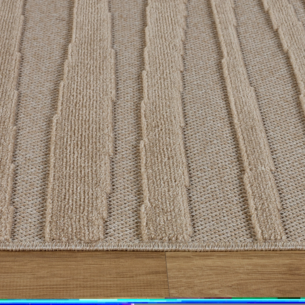 Kaşmir Halı İskandinav Frode Beige 100x200 cm görseli 5