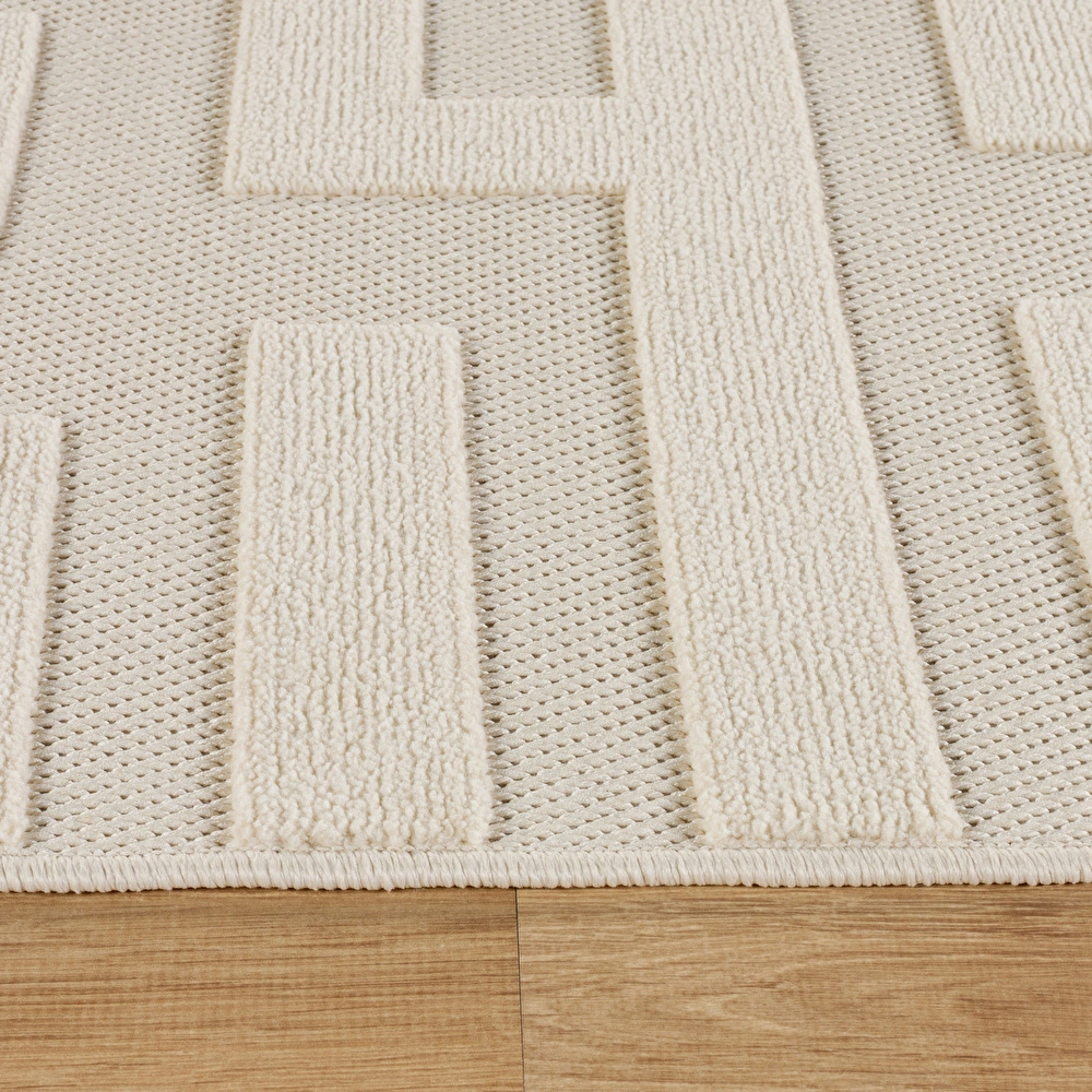Kaşmir Halı İskandinav Roar White 50x80 cm görseli 7