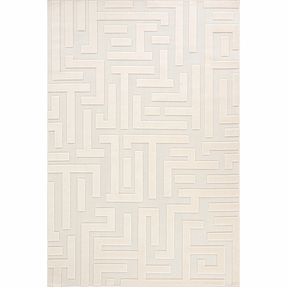 Kaşmir Halı İskandinav Roar White 100x200 cm görseli 2
