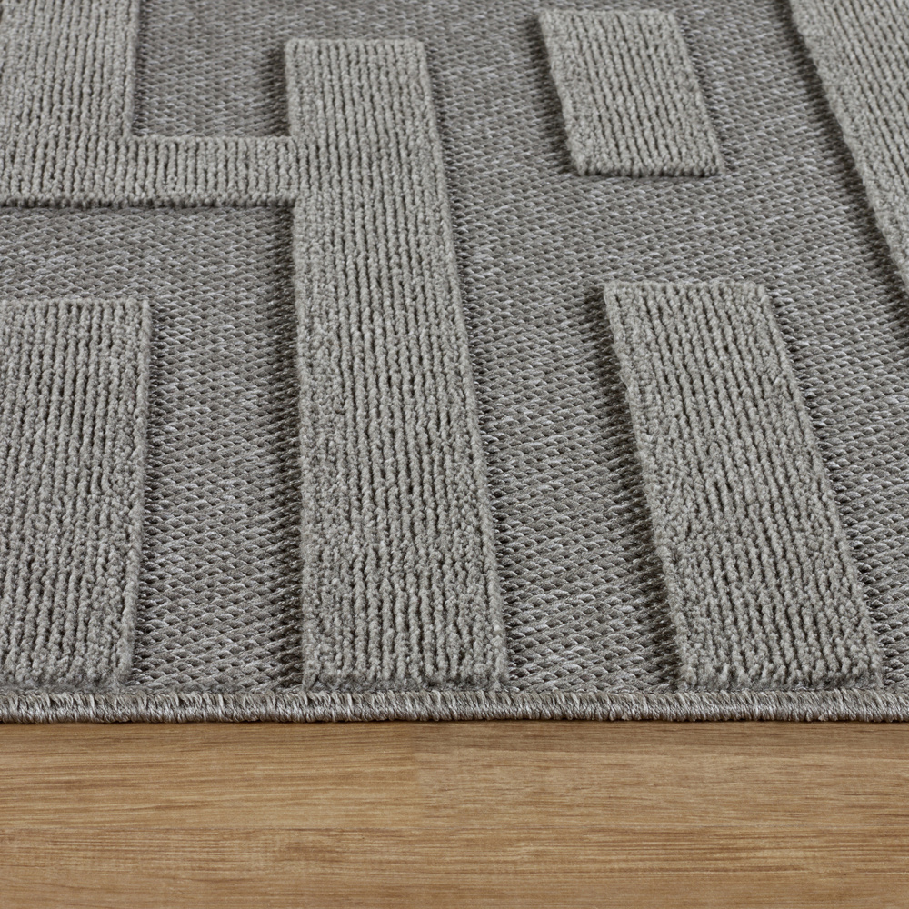 Kaşmir Halı İskandinav Roar Gray 80x300 cm görseli 6