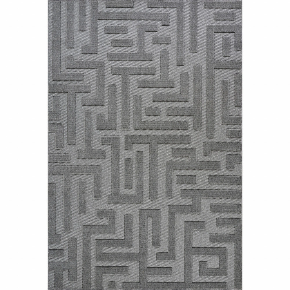 Kaşmir Halı İskandinav Roar Gray 100x300 cm görseli 2