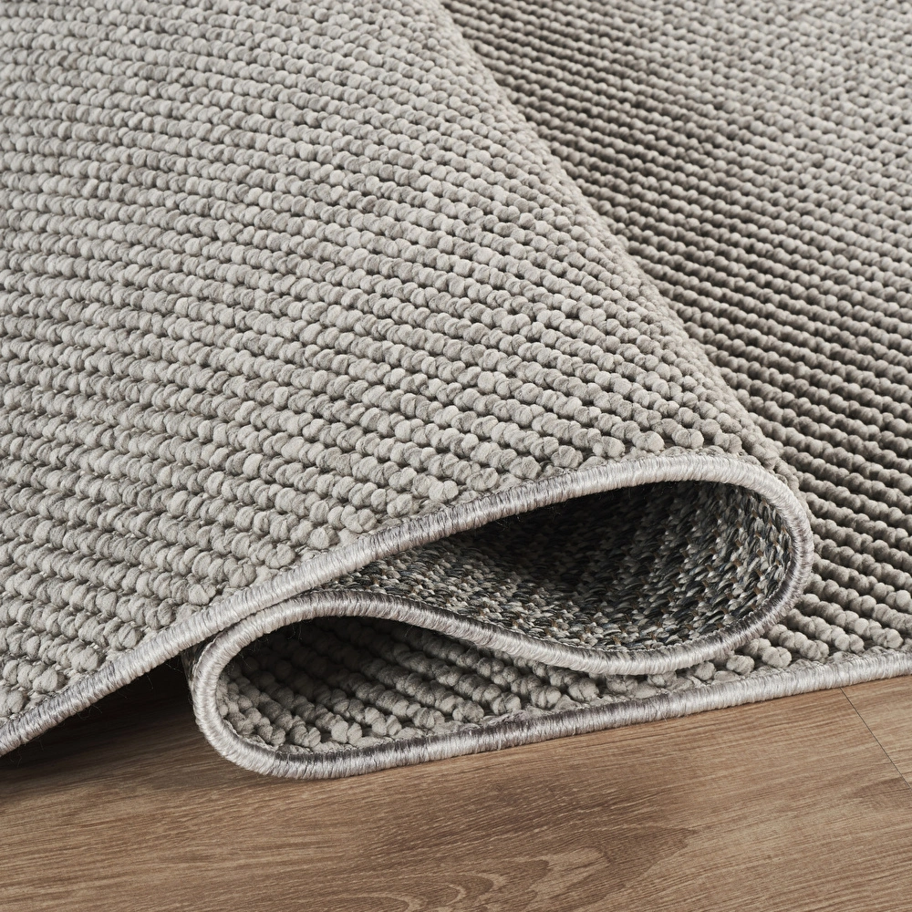 Kaşmir Halı 7/24 İskandinav Premium Lina Gri 120x180 cm görseli 4