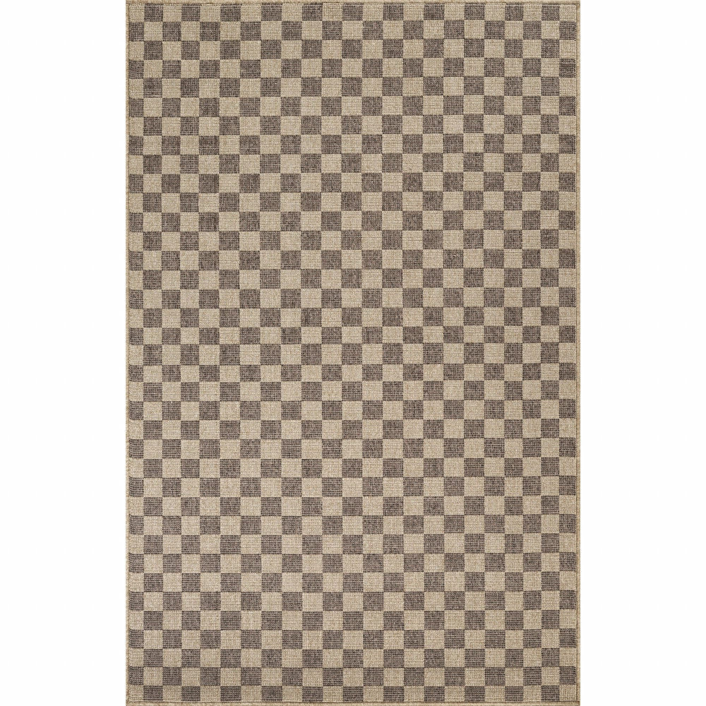 Kaşmir Halı Kilim Jüt Dorne Brown 50x80 cm görseli 2