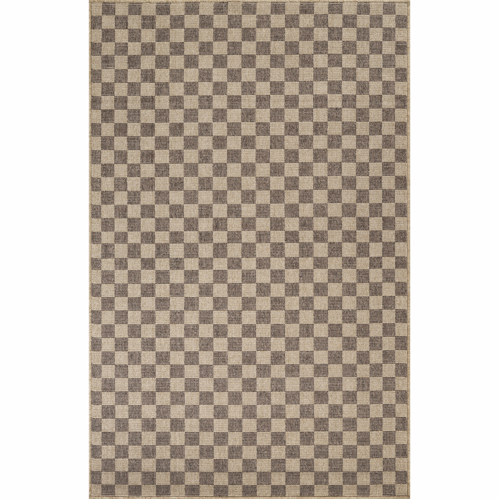 Kaşmir Halı Kilim Jüt Dorne Brown 80x150 görseli 2