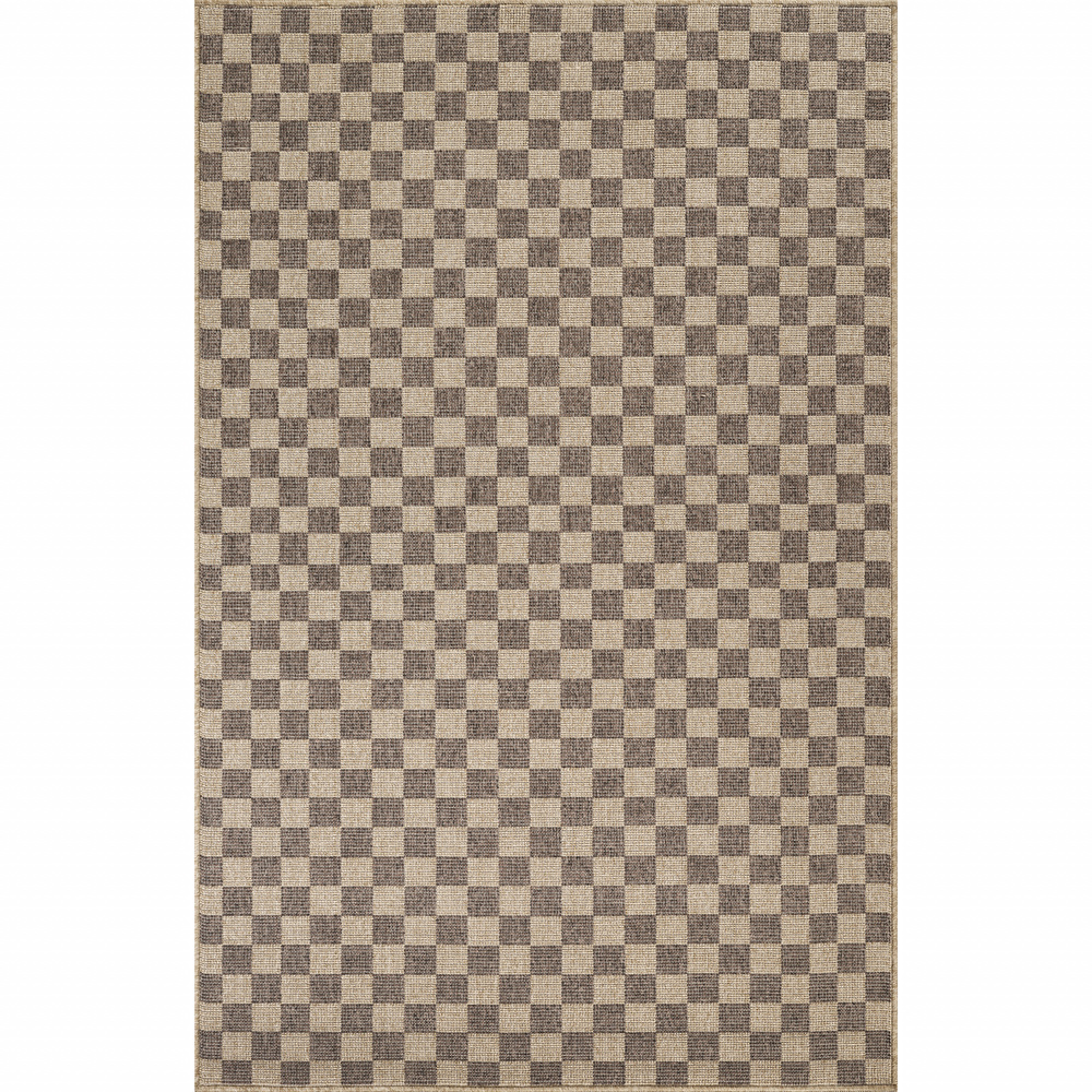 Kaşmir Halı Kilim Jüt Dorne Brown 80x300 cm görseli 2