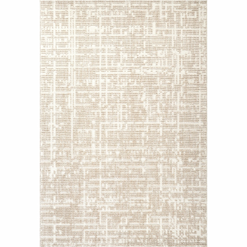 Kaşmir Halı 7/24 İskandinav Sten Bej 160x230 cm görseli 2