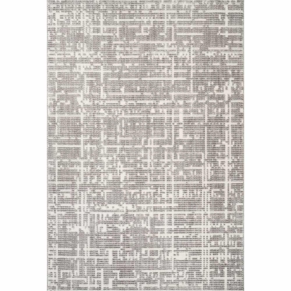 Kaşmir Halı 7/24 İskandinav Sten Gri 120x180 cm görseli 2