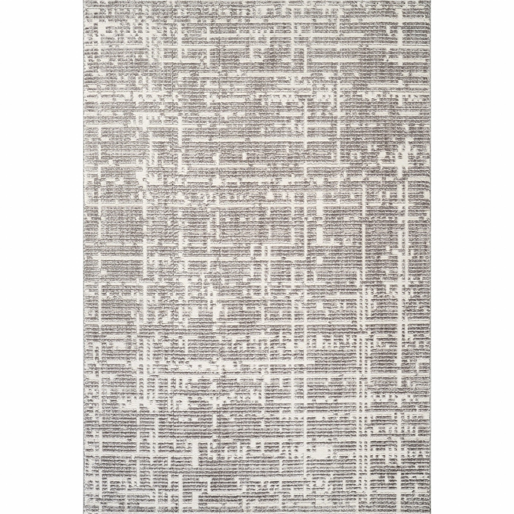  Kaşmir Halı 7/24 İskandinav Sten Gri 200x290 cm görseli 2