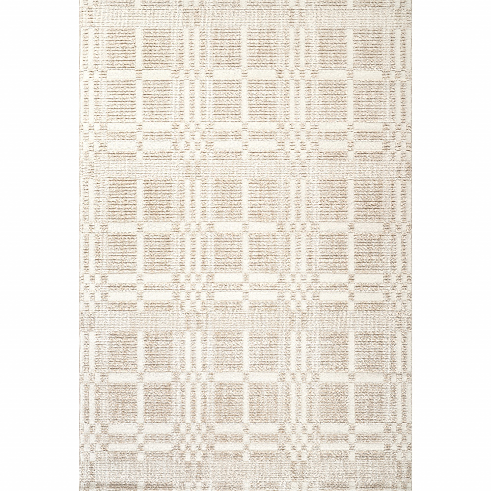  Kaşmir Halı 7/24 İskandinav Velar Bej 200x290 cm görseli 2
