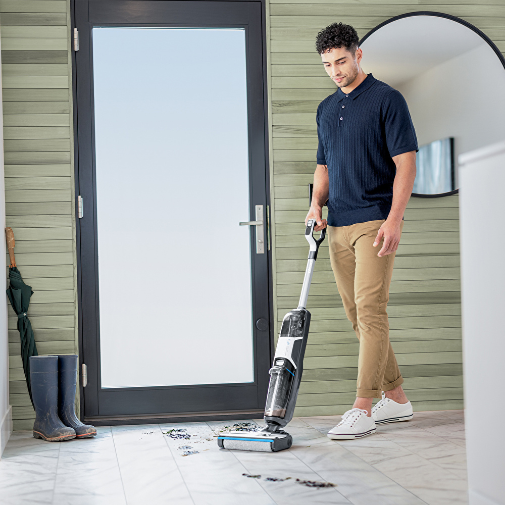 Bissell Crosswave HF3 Cordless Select Yüksek Vakumlu Kablosuz Sert Zemin Süpürme ve Silme Makinesi görseli 4