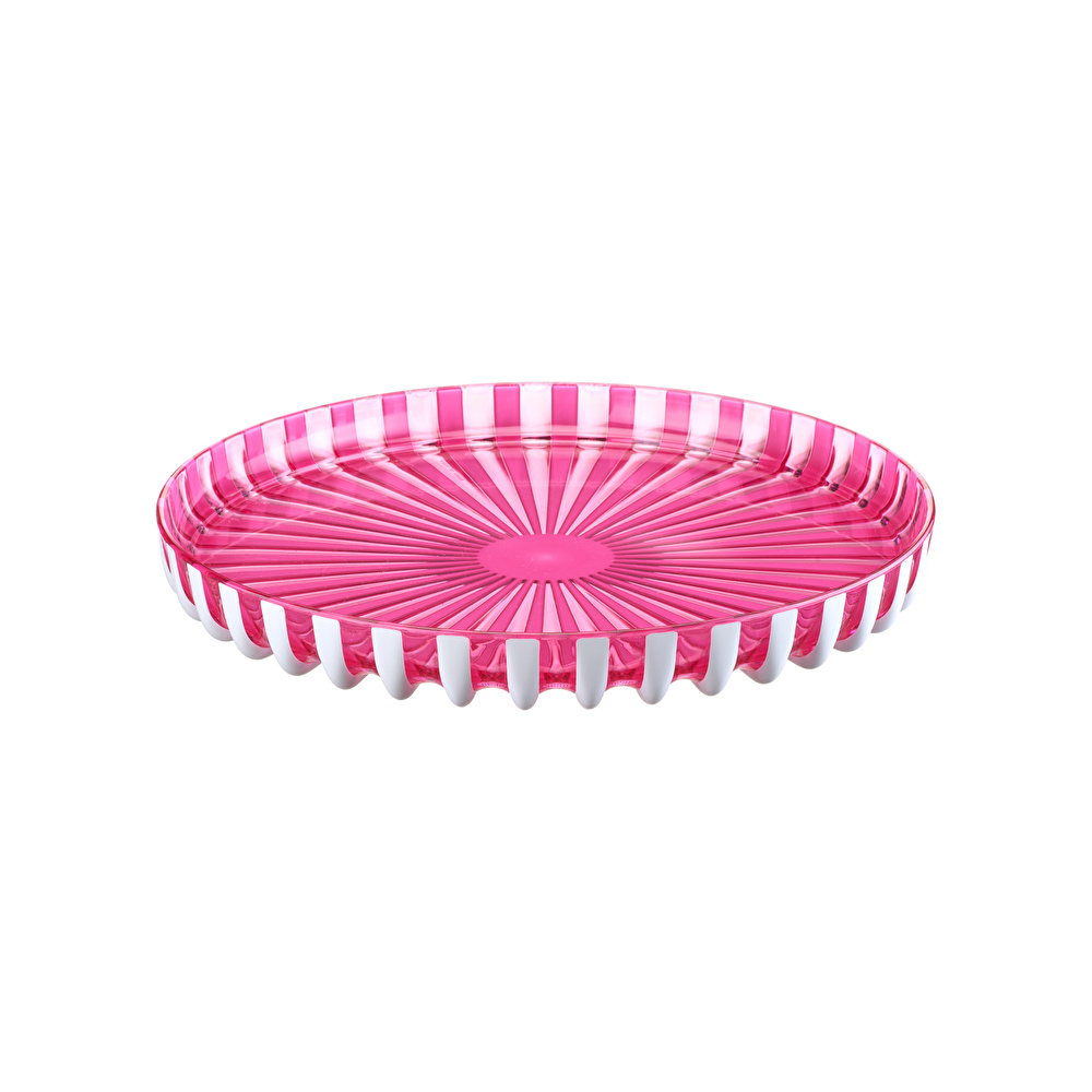 Guzzini Pin Up Yuvarlak Tepsi 31 cm Kırmızı görseli 1