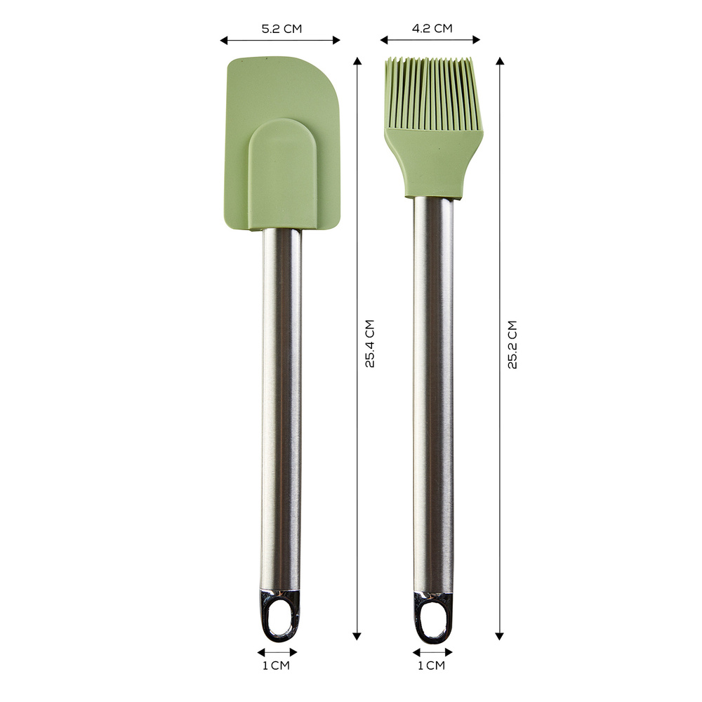 Crick Crack Alp 2'li Fırça Spatula Set görseli 2