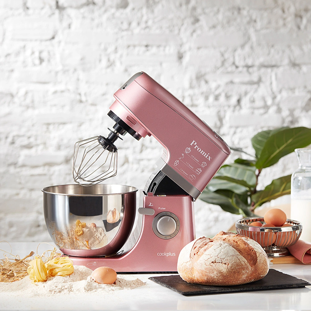 Cookplus Promix Ef802 Stand Mikser  Mutfak Şefi, Et Kıyma Makinesi ve Smoothie Blender Pink görseli 5