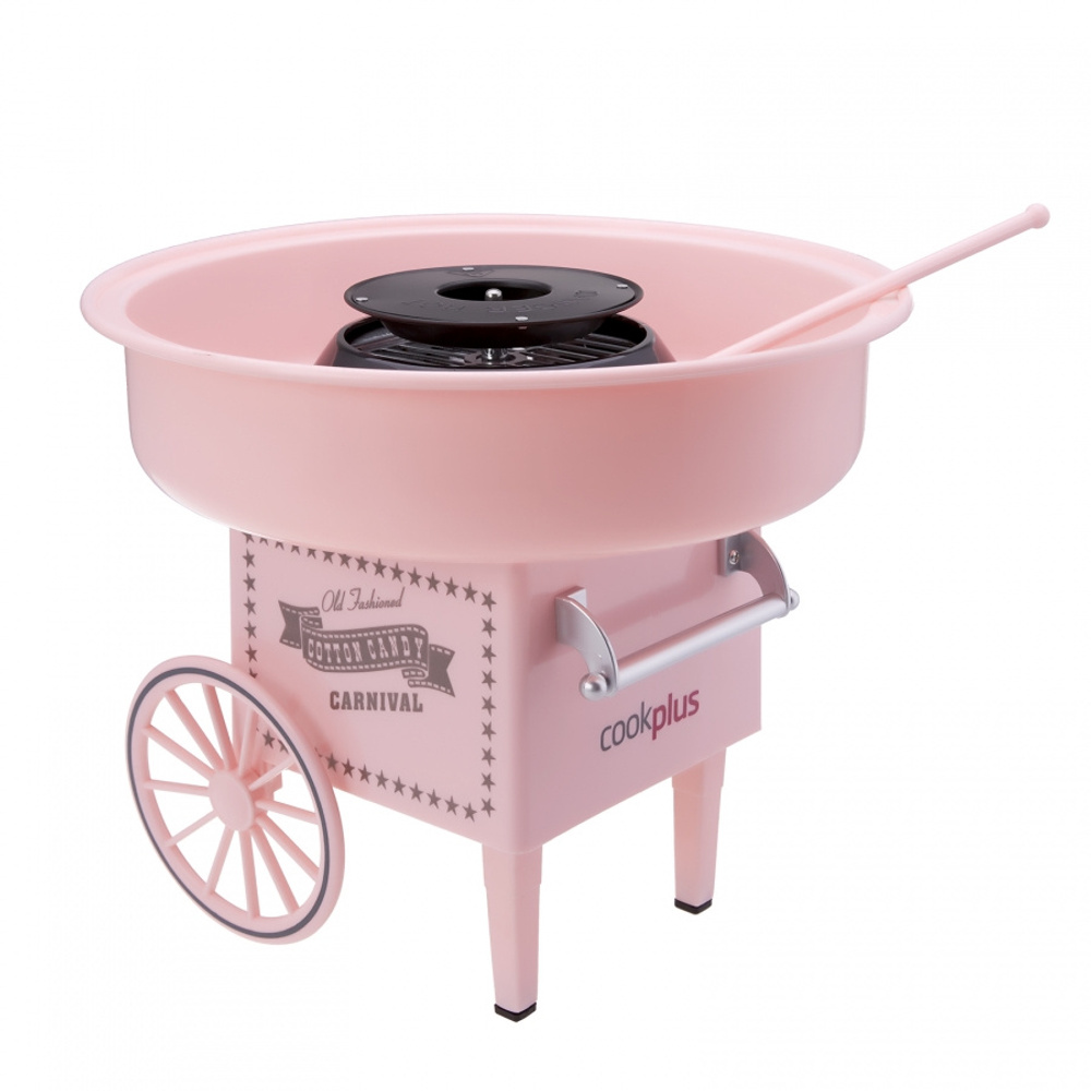 Cookplus Mutfaksever Pembe Pamuk Şeker Makinesi  görseli 2