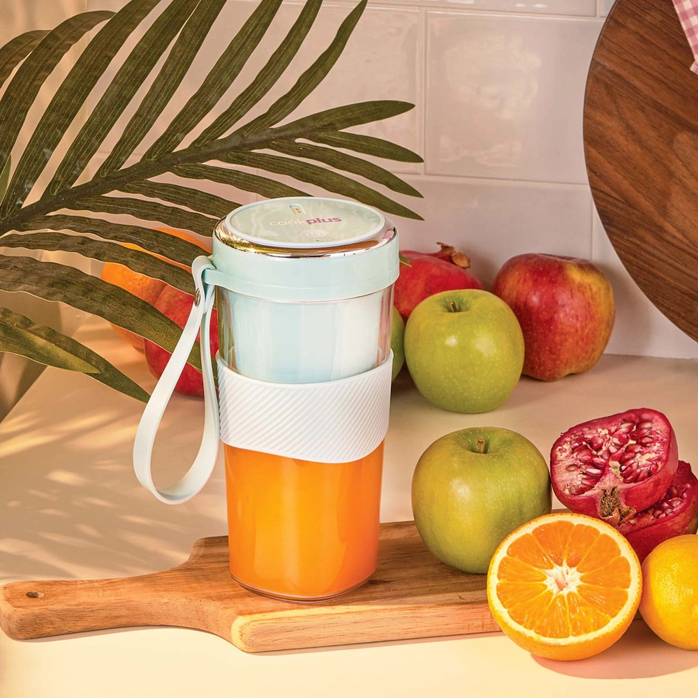 Cookplus Blue Taşınabilir Şarjlı Smoothie Blender görseli 1