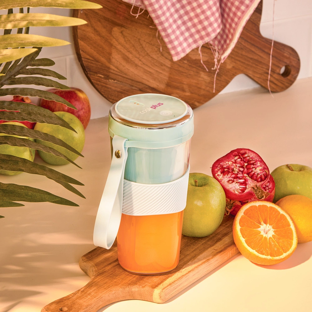 Cookplus Blue Taşınabilir Şarjlı Smoothie Blender görseli 4