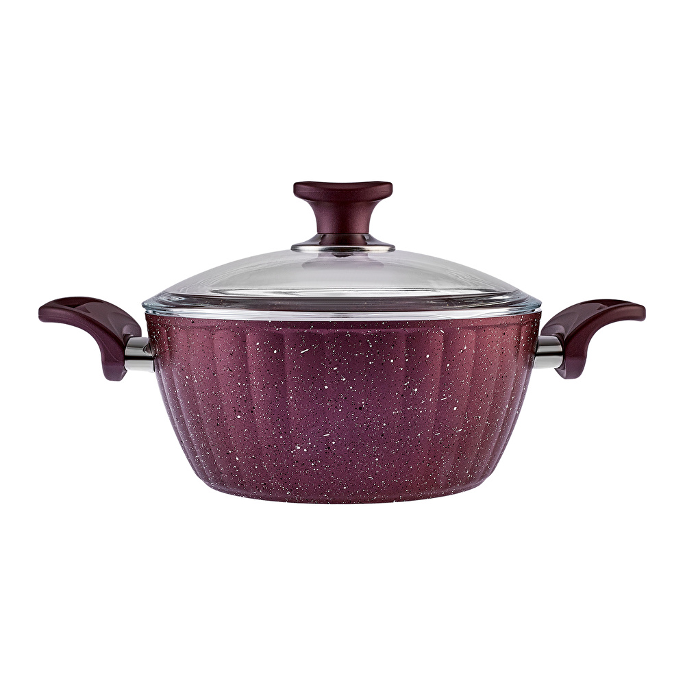 Cookplus Biogranit Dream 7 Parça Tencere Seti Purple görseli 7