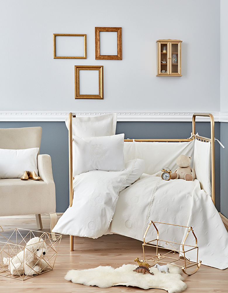 Karaca Home Royal Nakışlı Private Set Ekru görseli 1