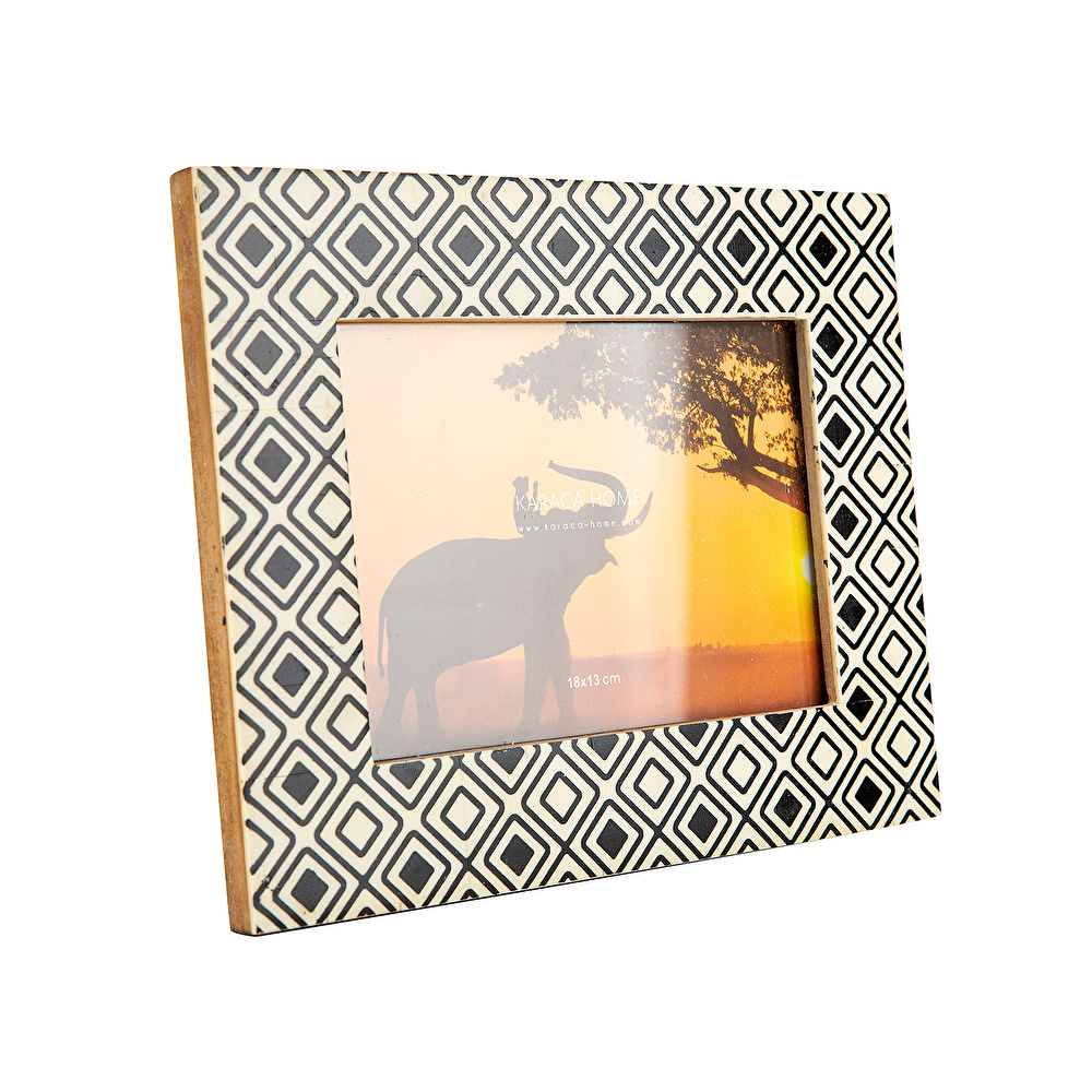 Karaca Home Black Geo Çerçeve 13x18 cm görseli 2