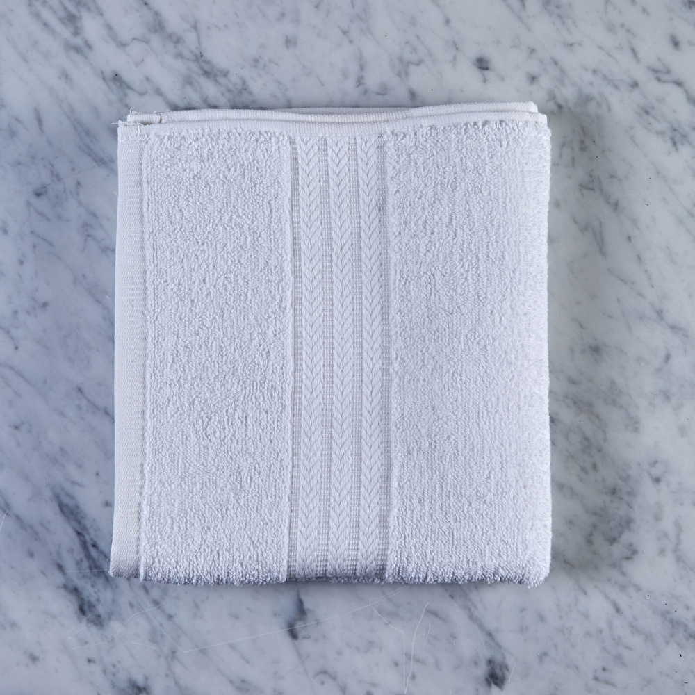 Karaca Home Charm Exclusive%100 Pamuk Banyo Havlusu 85x150 cm Beyaz   görseli 3