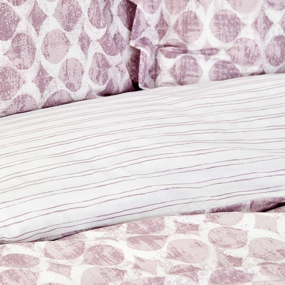 Karaca Home Adonita Violet Nevresim Pamuk Battaniye Set görseli 2