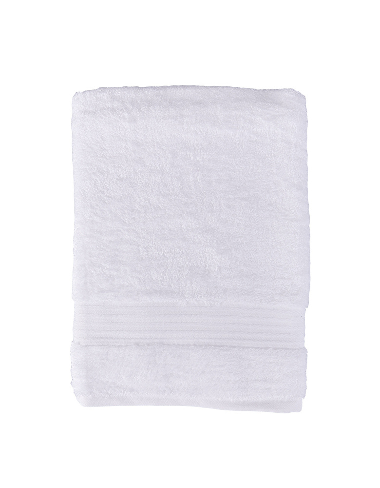 Karaca Home Pure Soft Banyo Havlusu 85x150 cm Beyaz  görseli 1
