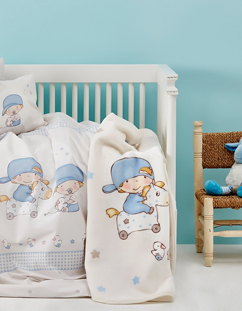 Karaca Home Baby Boys %100 Pamuk Bebek Nevresim Takımı görseli 2