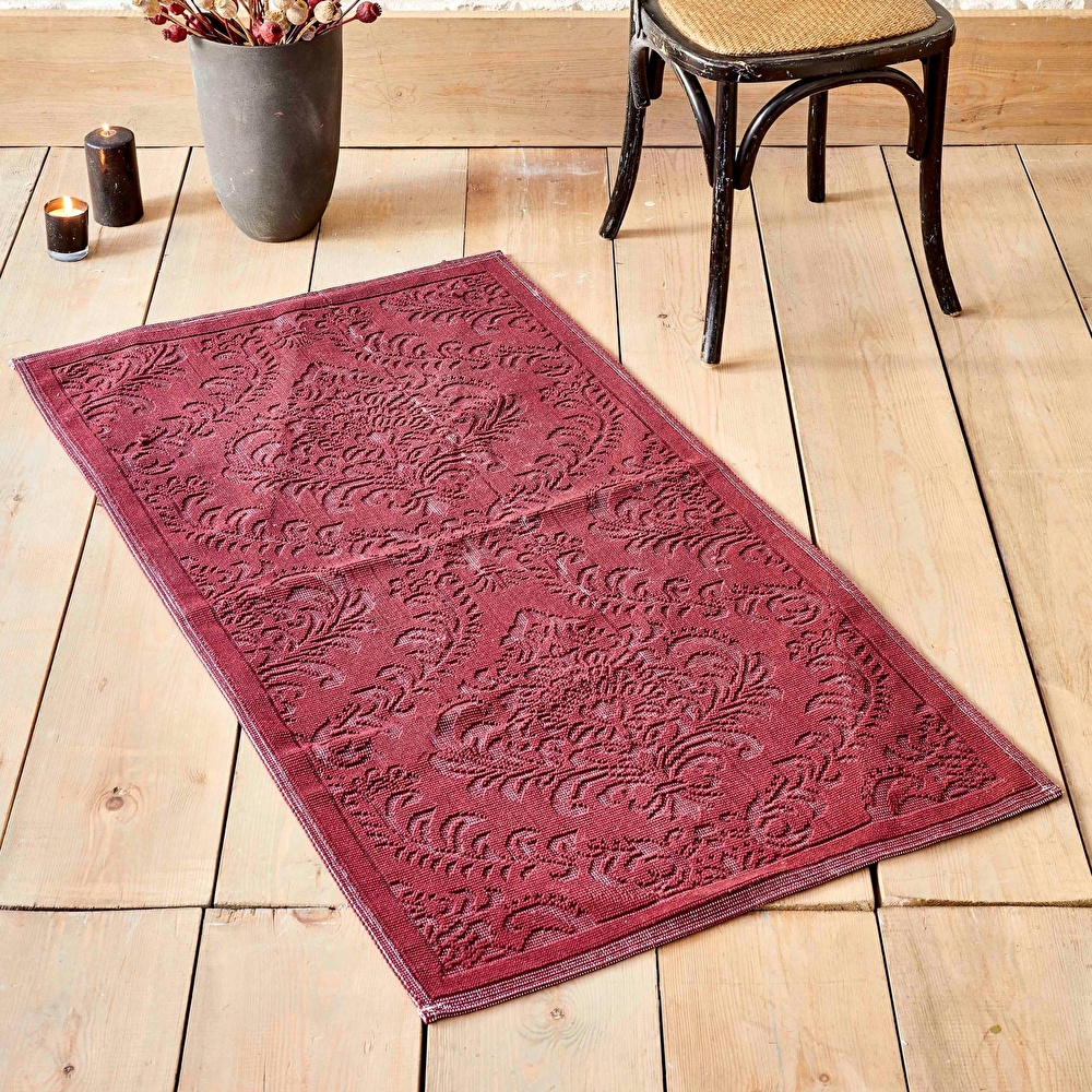 Karaca Home Hansel Mürdüm Kilim 80x150 cm görseli 1