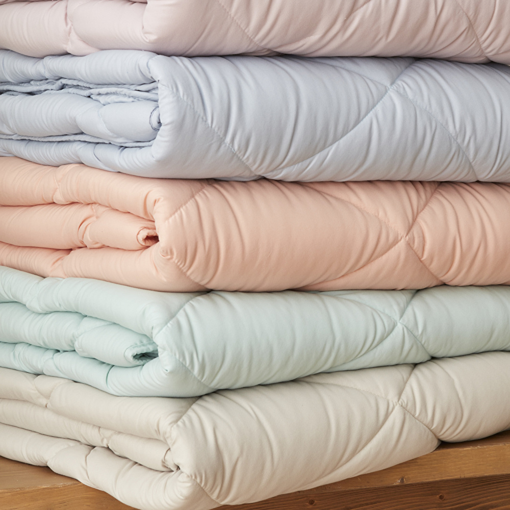 Sarah Anderson Grimes Mikrofiber Çift Kişilik Yorgan Lila  görseli 5
