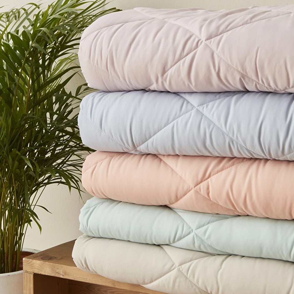 Sarah Anderson Grimes Mikrofiber Tek Kişilik Yorgan Mavi görseli 4