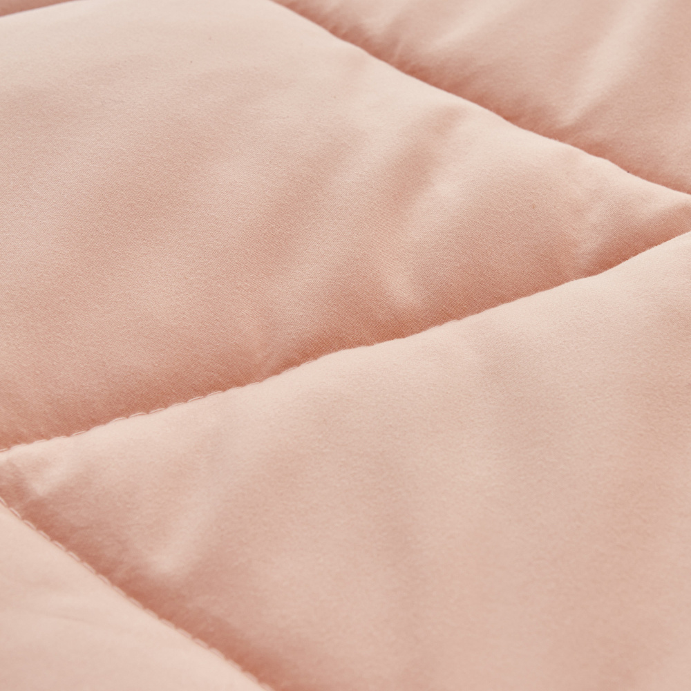 Sarah Anderson Grimes Mikrofiber Tek Kişilik Yorgan Somon görseli 6